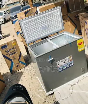 Quiet and Original Pearl 200ltr Single Door Chest Freezer.