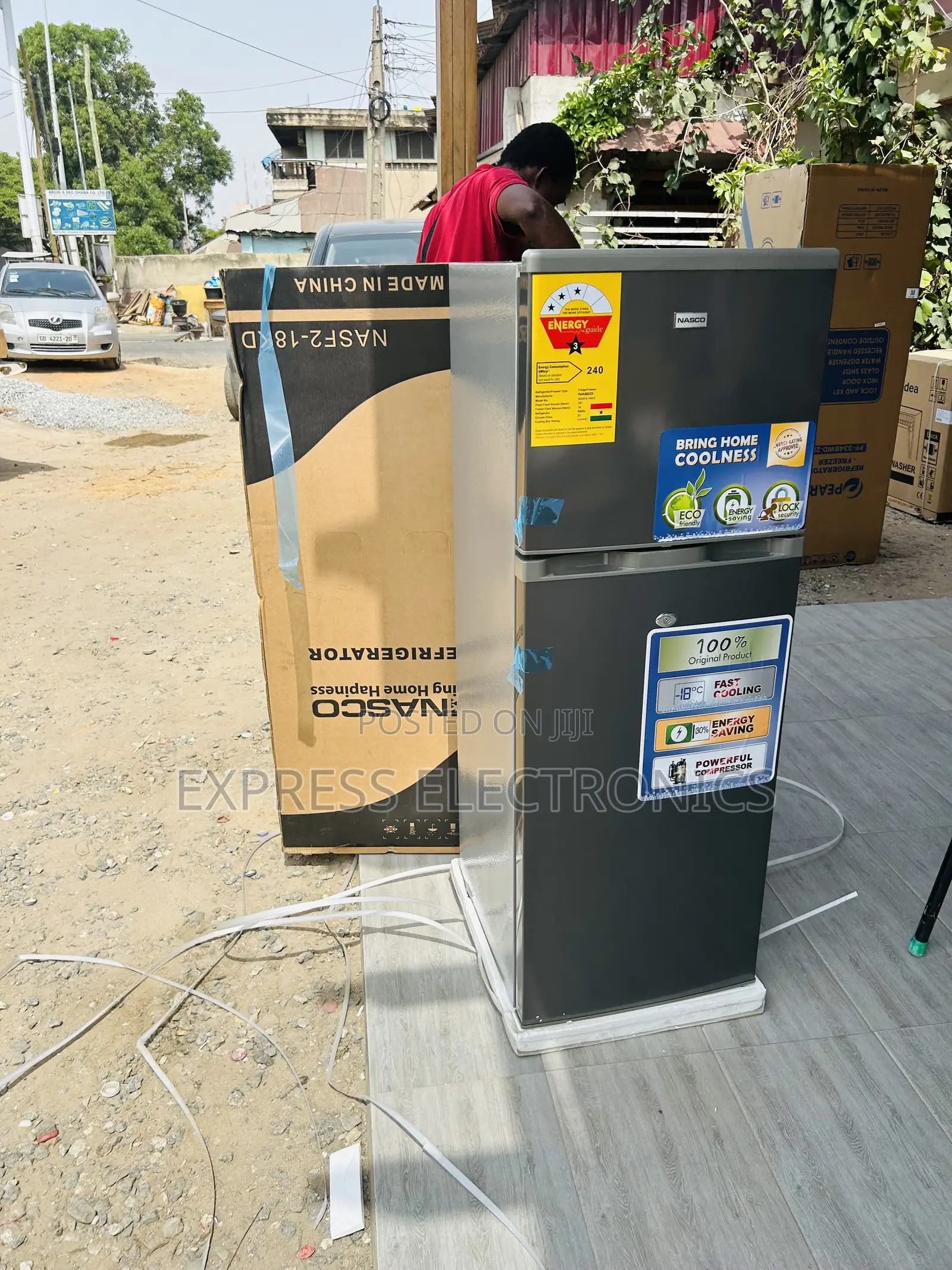 Purchase the New Nasco Fridge Double Door