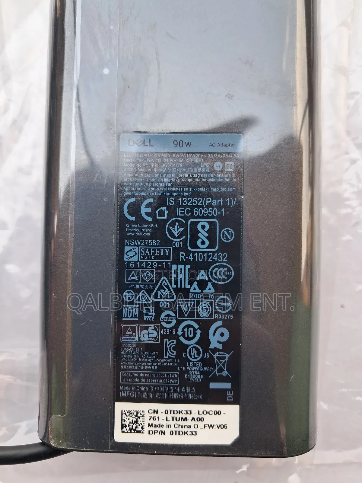 High-Quality New Dell Oval Type-C 20V 4.5A 90W Adapter