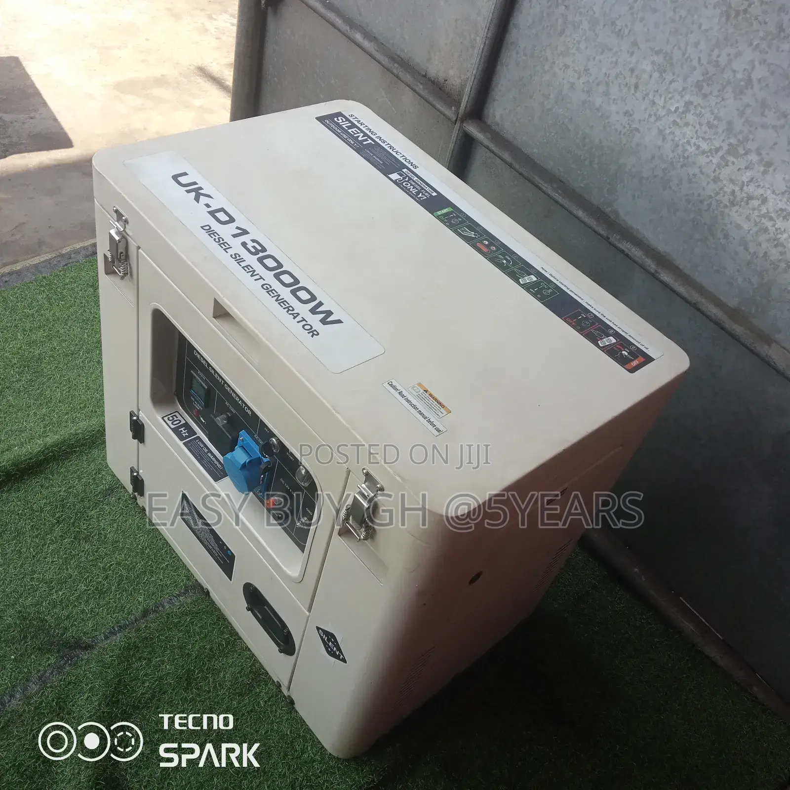 Unique Diesel Generator Standard 13000w Generator UK Model