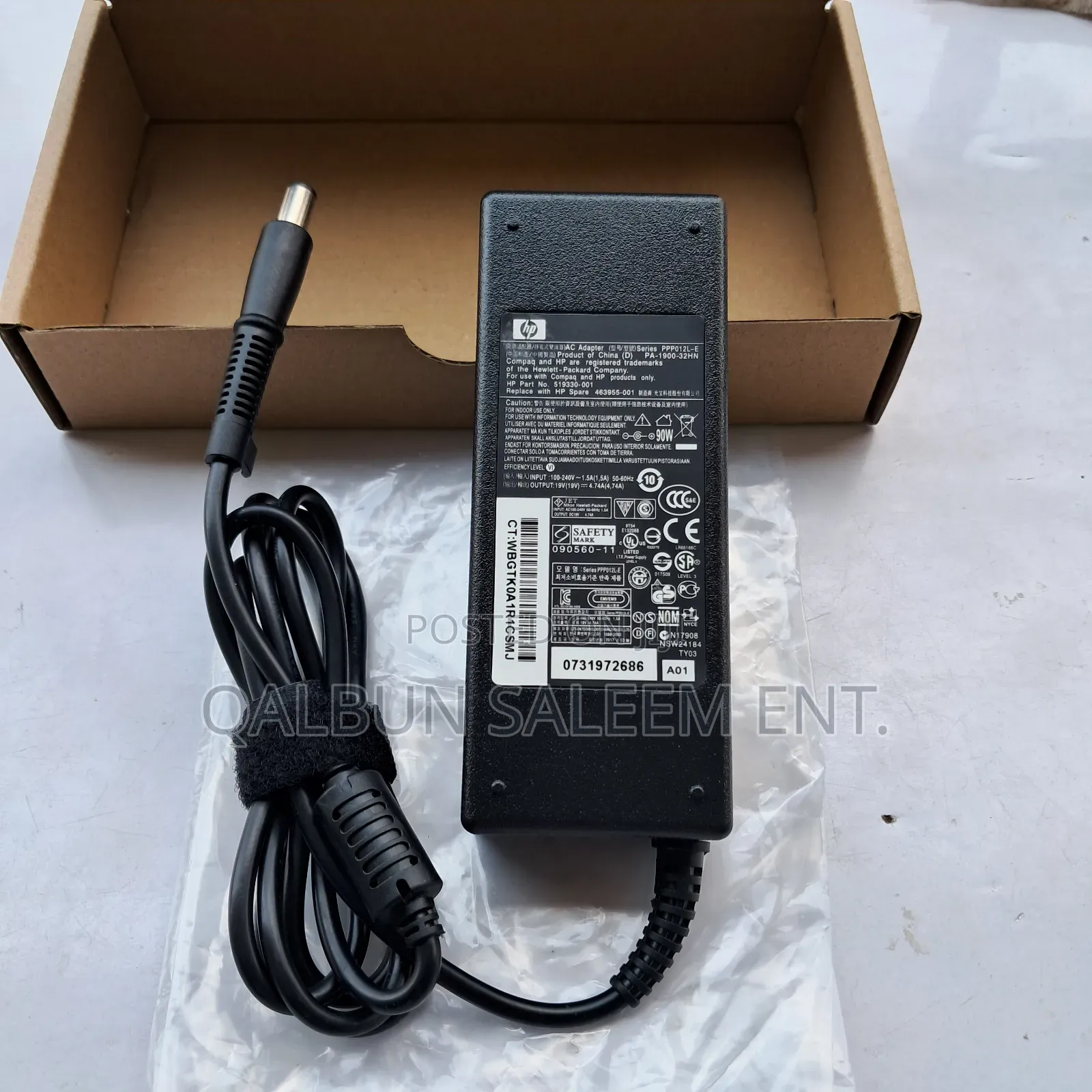 Brand-New Original HP Big Pin 19V 4.74A 90W Adapter /Charger
