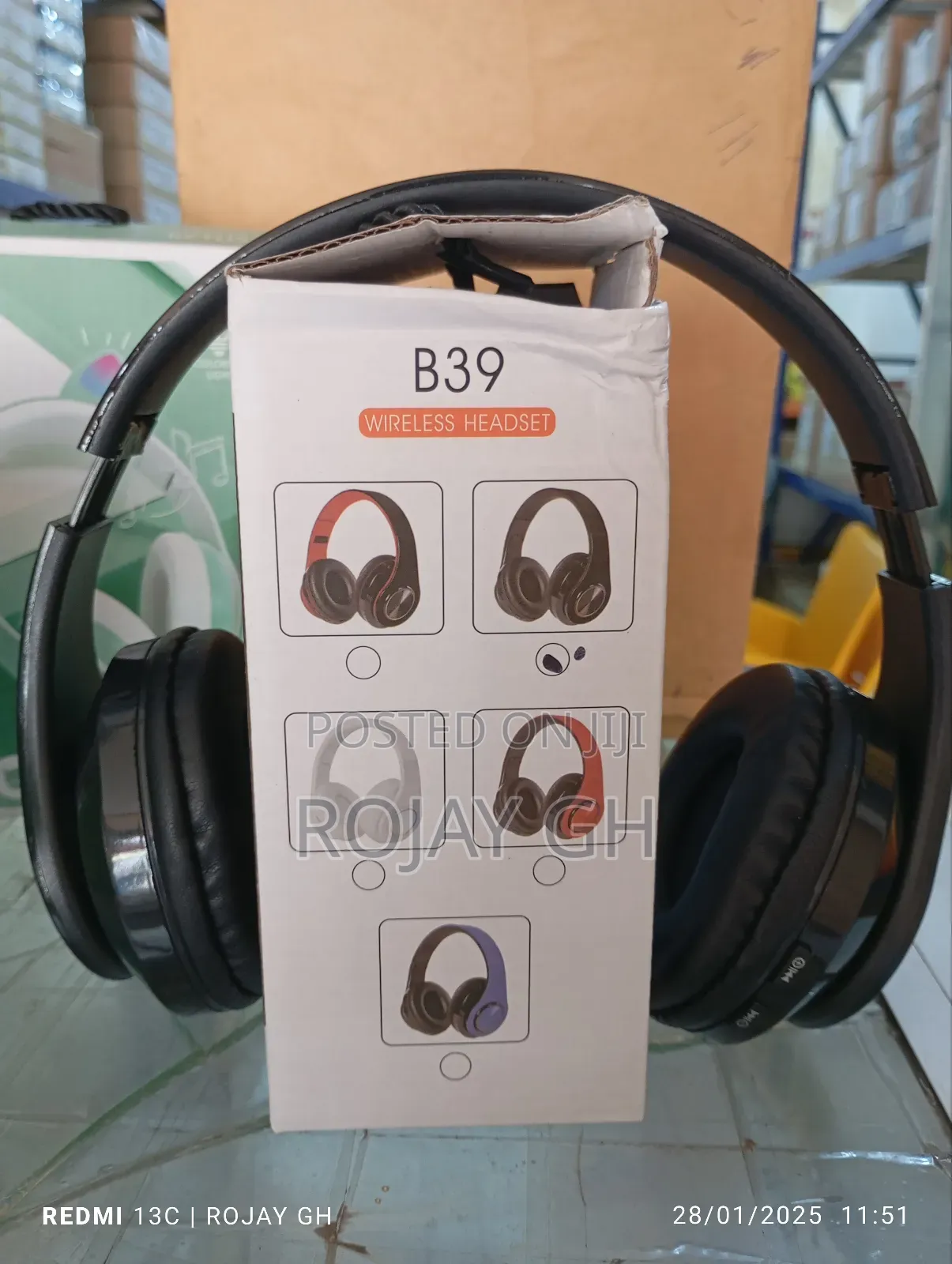 B39 Headphone Wireless