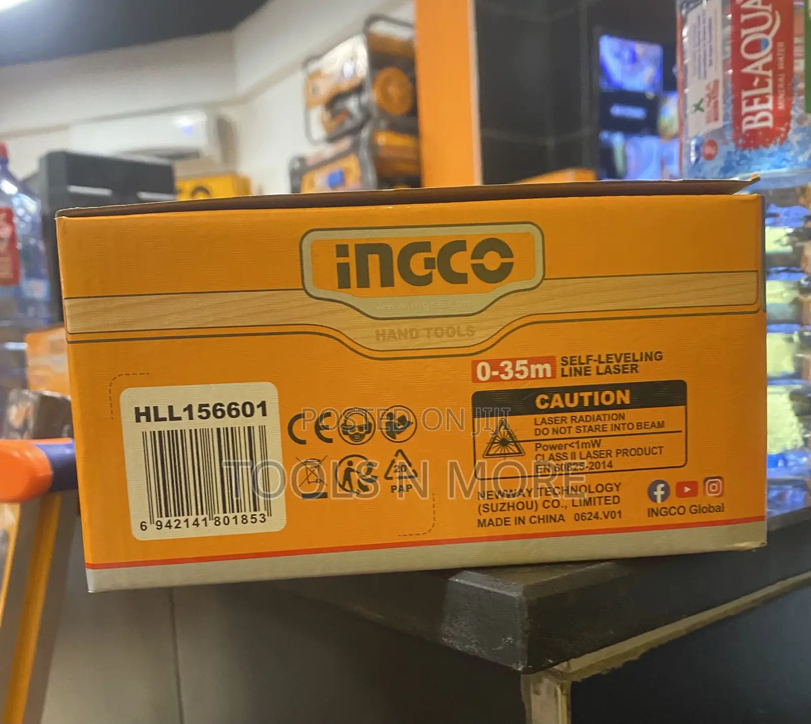 INGCO Self-Leveling Line Laser 0-35m