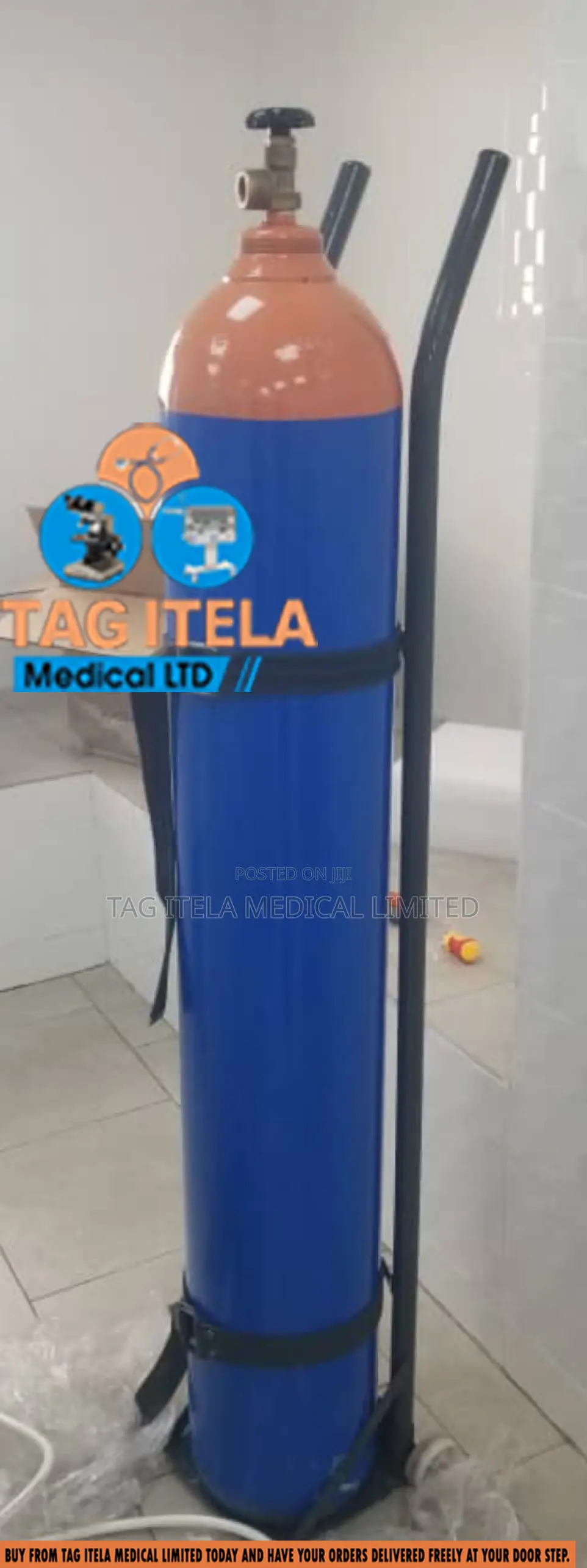 Oxygen Cylinder (50ltrs Complete Set)