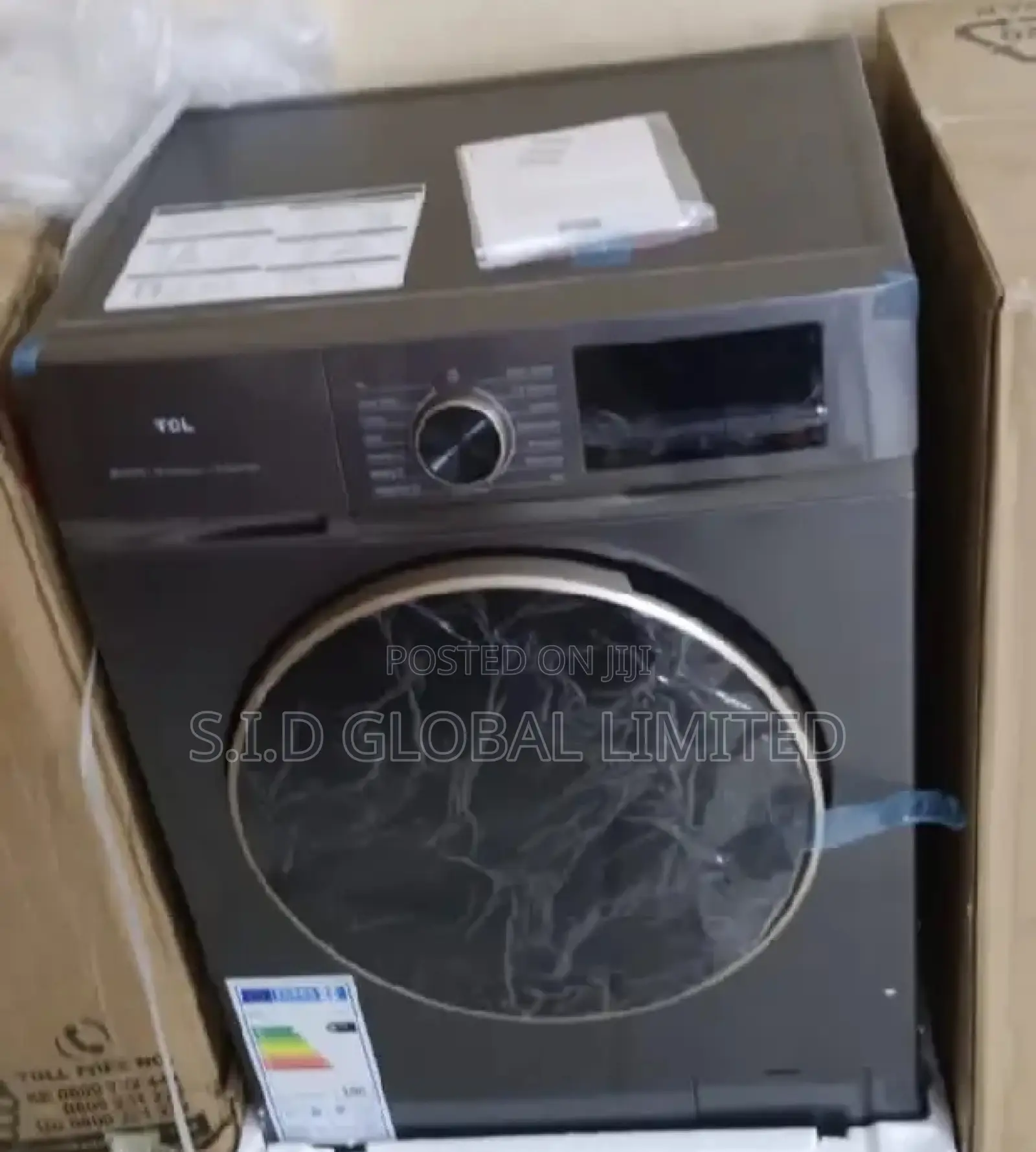 Honeycumb Drum TCL-Frontload-Inverter-10.5kg-Washing-Machine