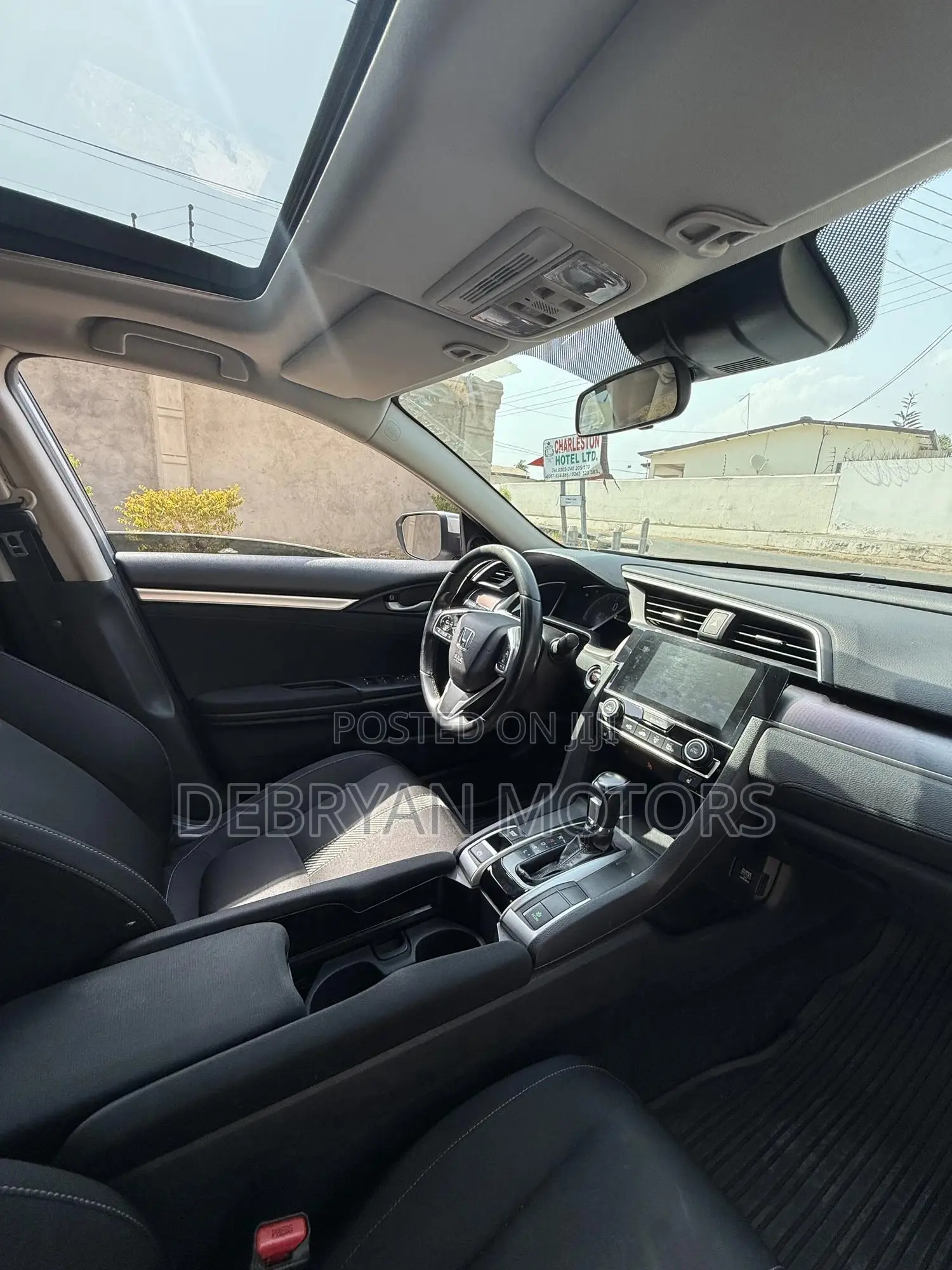 Honda Civic EX-T Sedan 2018 Silver