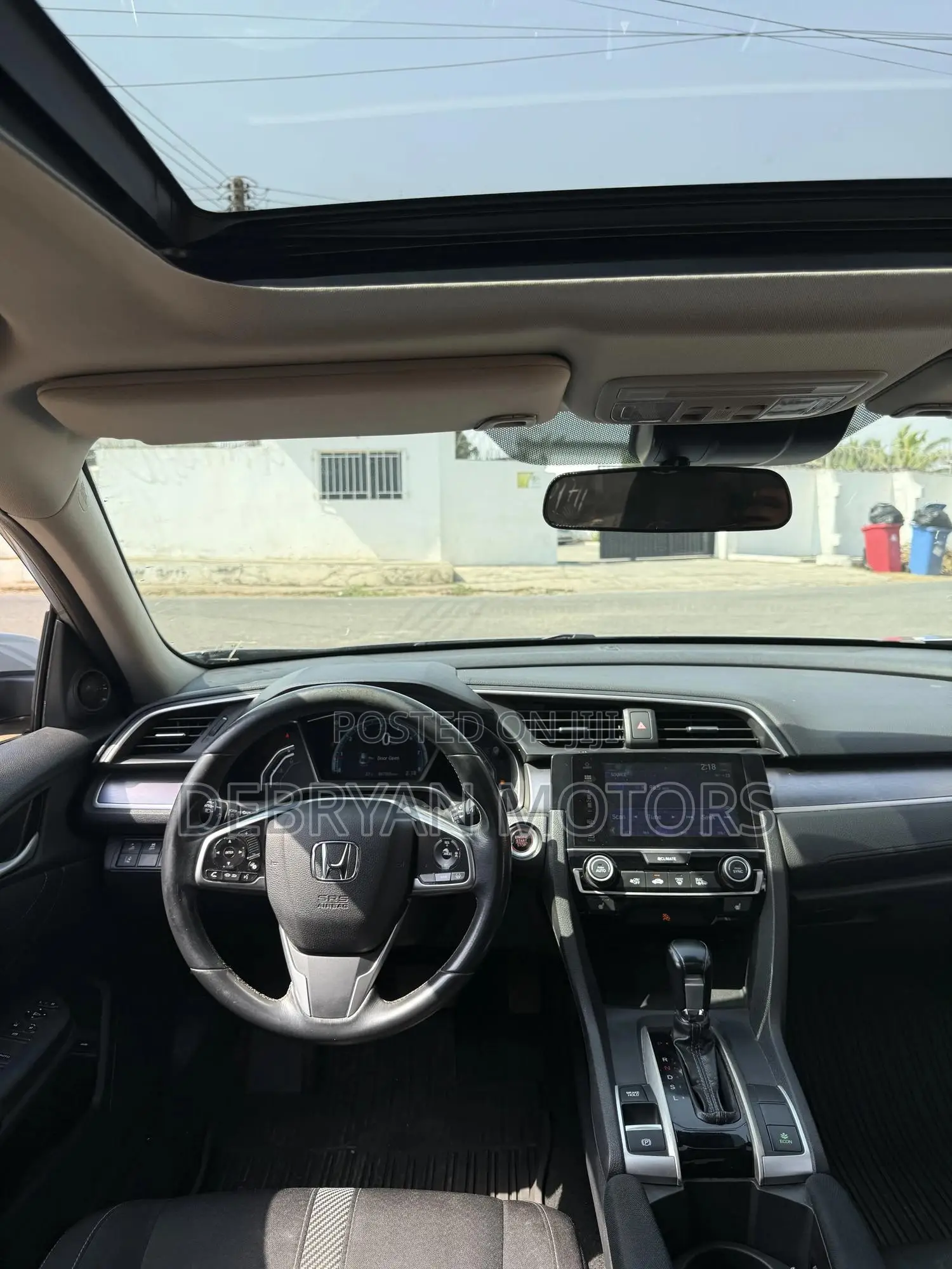 Honda Civic EX-T Sedan 2018 Silver