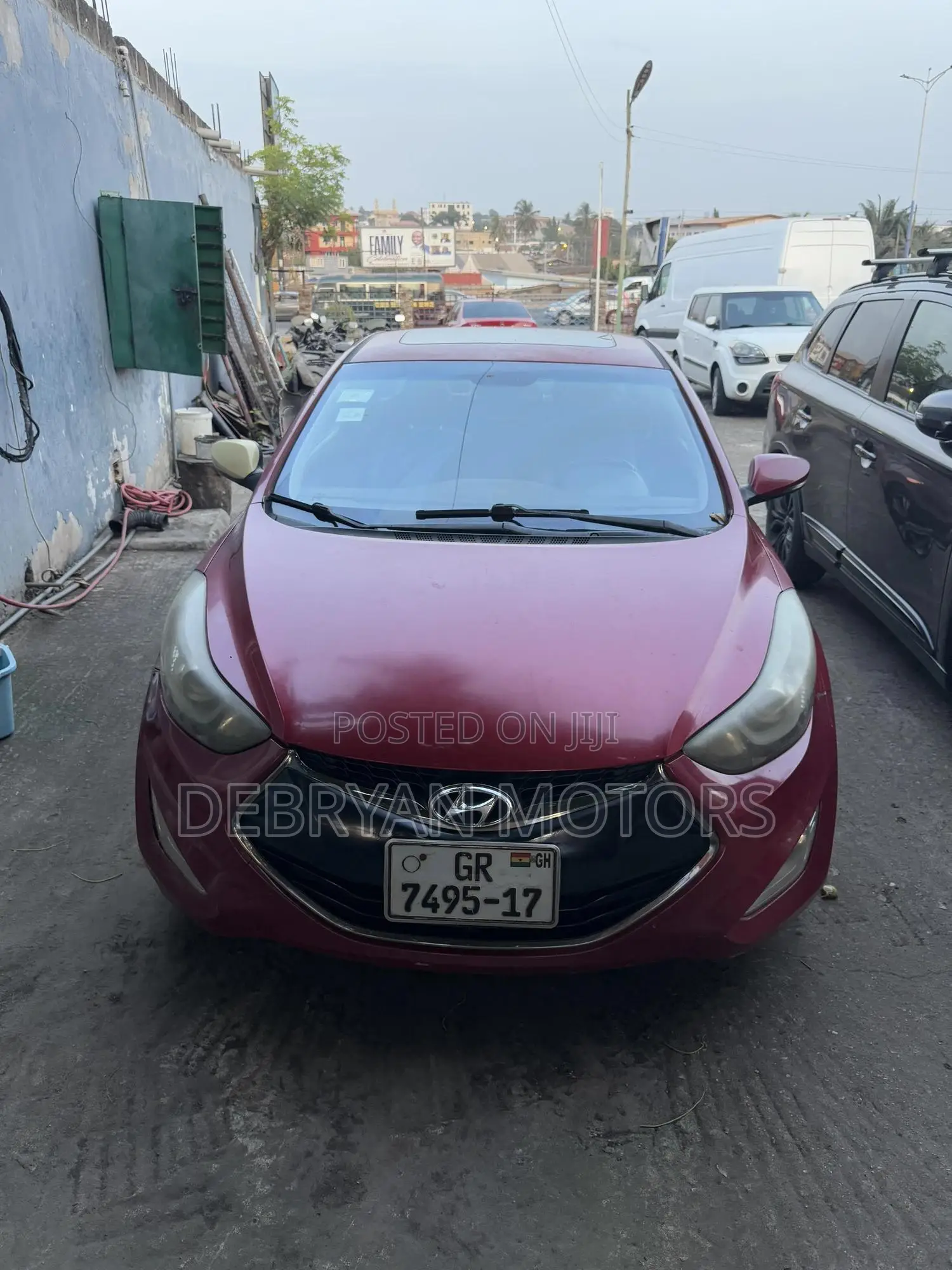 Hyundai Elantra 2014 Red