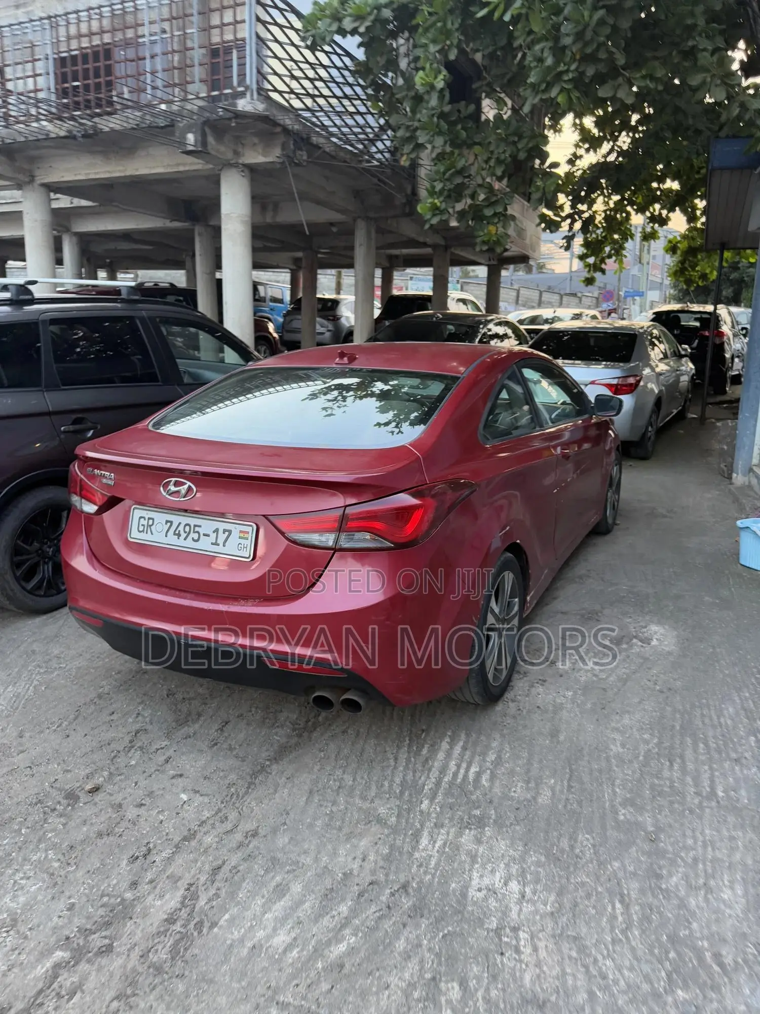 Hyundai Elantra 2014 Red