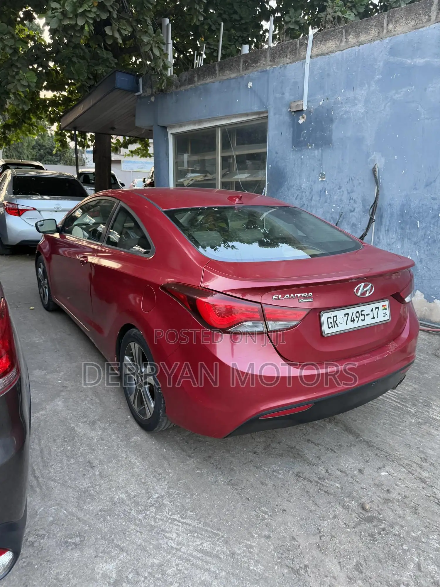 Hyundai Elantra 2014 Red