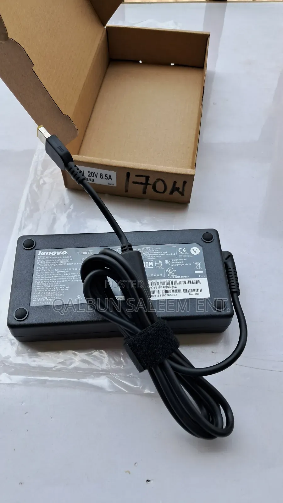 Brand-New Original Lenovo USB 20V 8.5A 170W Laptop Charger