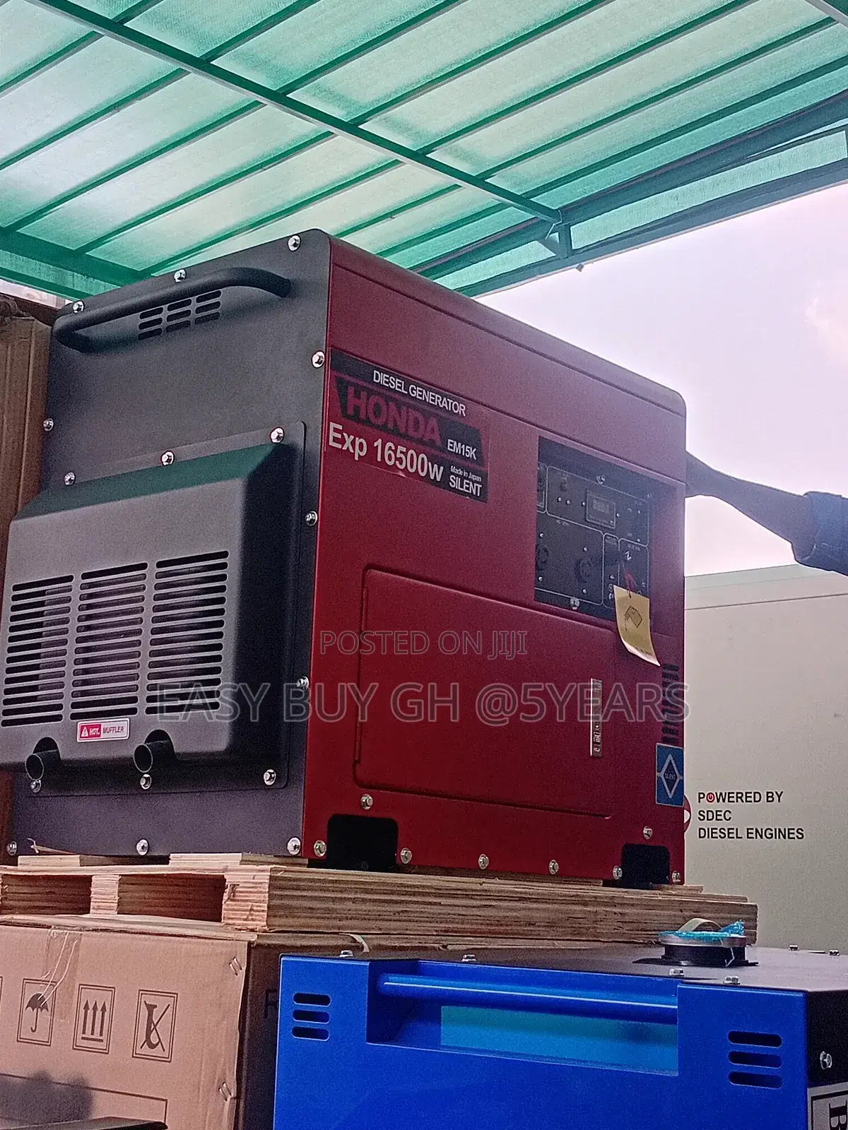 Made in Japan Honda Silent Diesel Generator 15.0kva 16500w