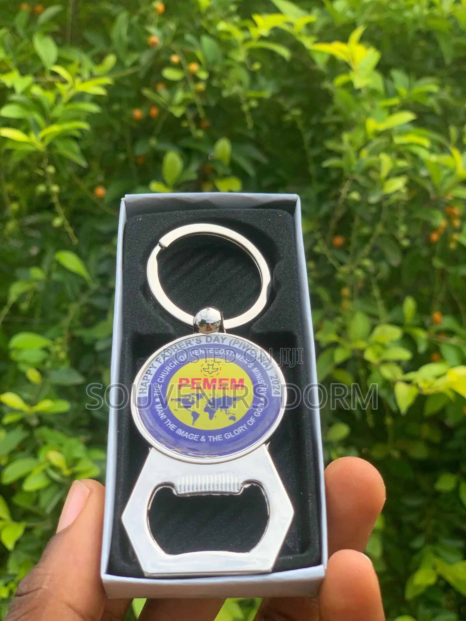 Doming Keyring