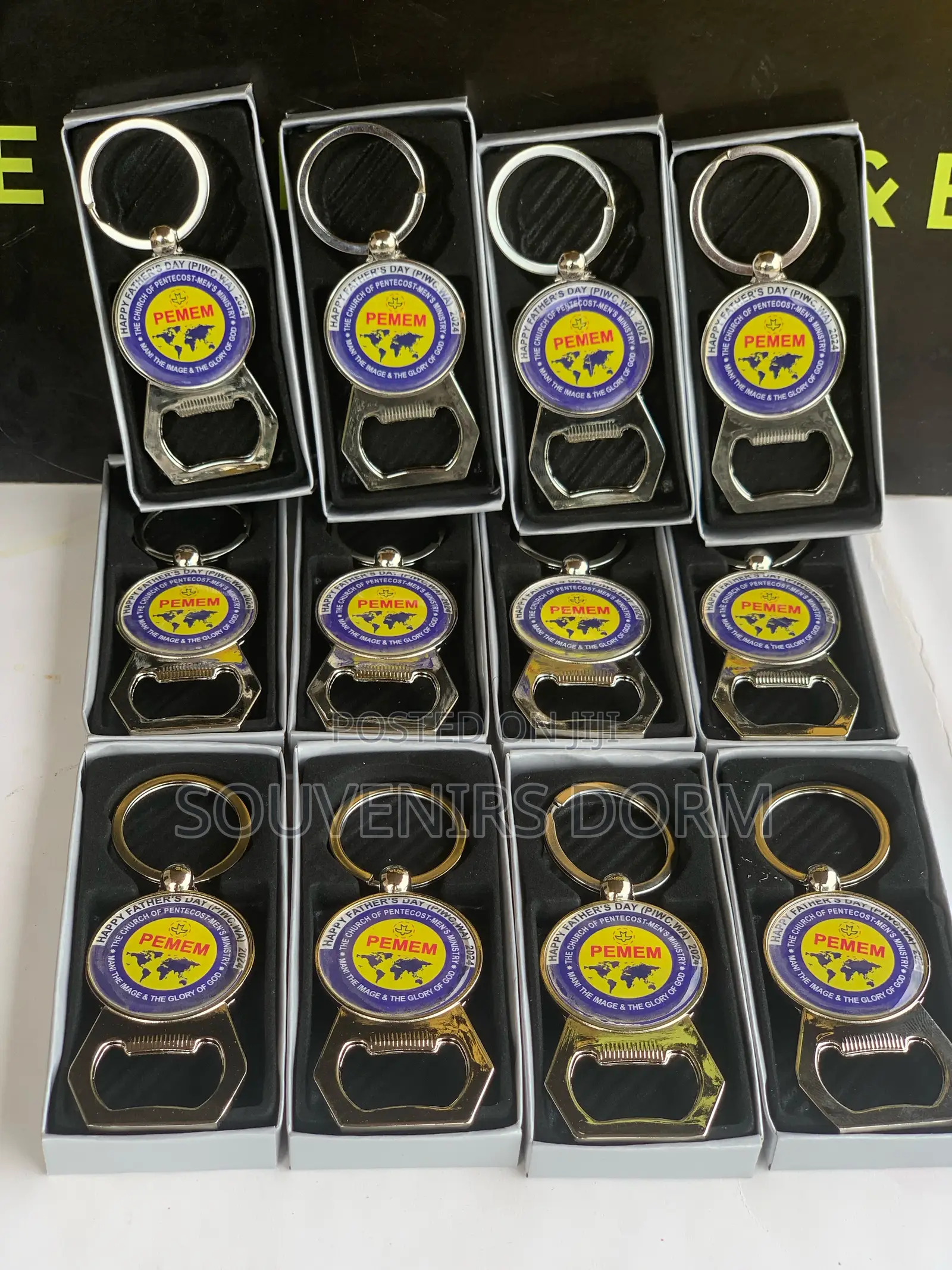 Doming Keyring
