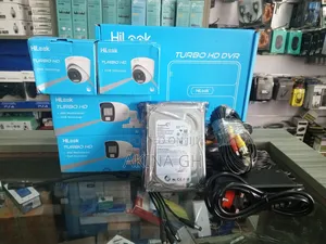 Hilook 4ch Complete Kit 2mp Full Color With Audio Camera