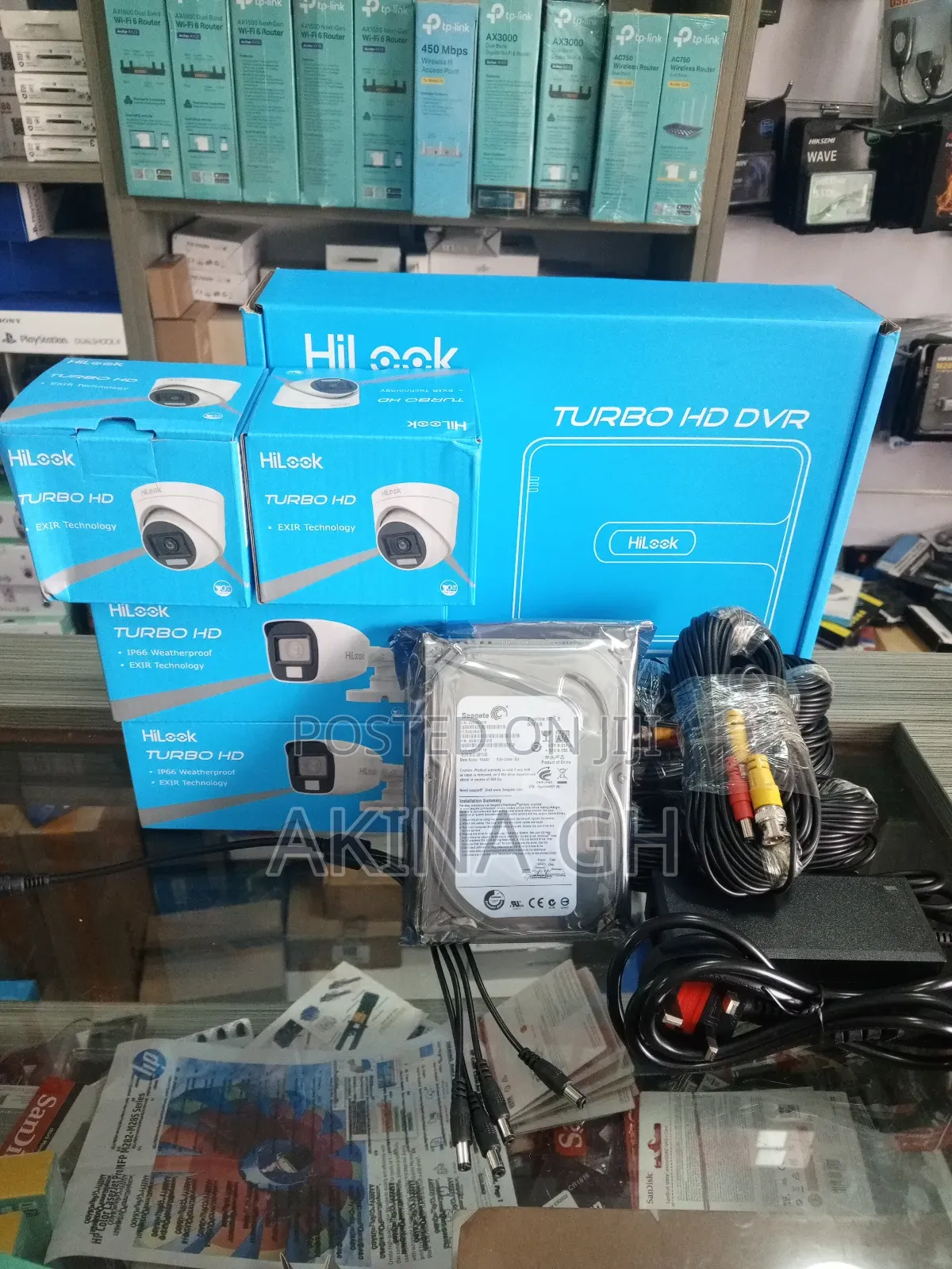 Hilook 4ch Complete Kit 2mp Full Color With Audio Camera
