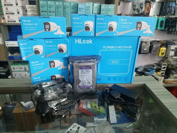 Hilook 8ch Complete Kit 2mp Full Color Audio Camera 2