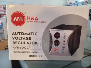 Digital Voltage Regulator 5000VA - Essential for Every Home!