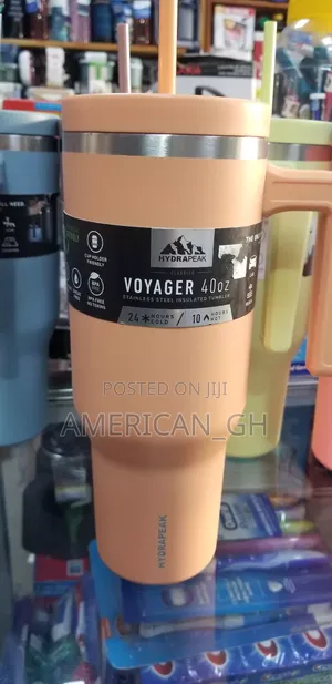Voyager Stainless Steel Insulated Tumbler, 40 Oz
