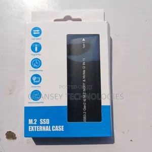 Original USB 3.2 Gen 2 to M.2 NGFF Nvme 2 in 1 SSD Case