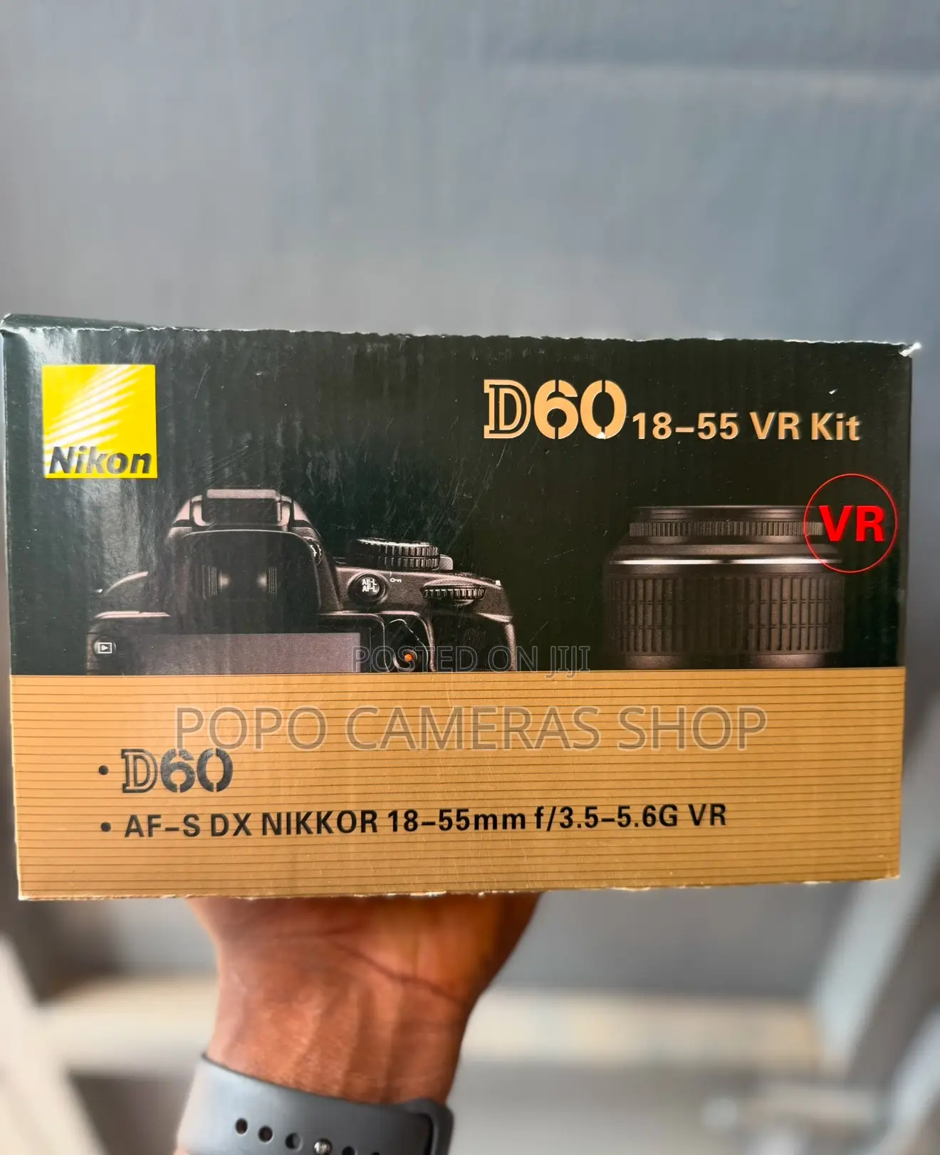 Nikon D60 + 18-55mm Lens