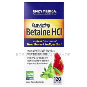 Betaine Hcl, Occasional Heartburn and Indigestion Support