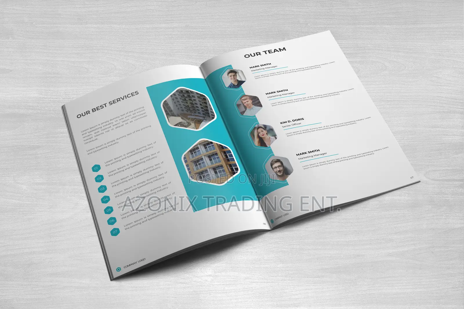 Company Profile Design and Print