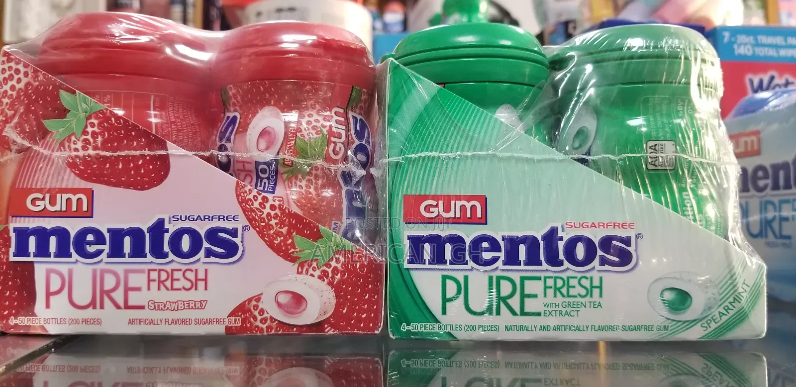 Original Pure Fresh Mentos Gum, 50pcs