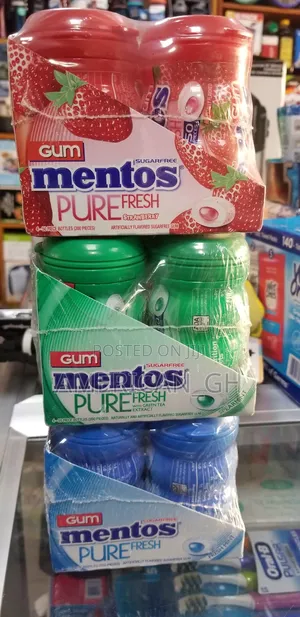 Original Pure Fresh Mentos Gum, 50pcs