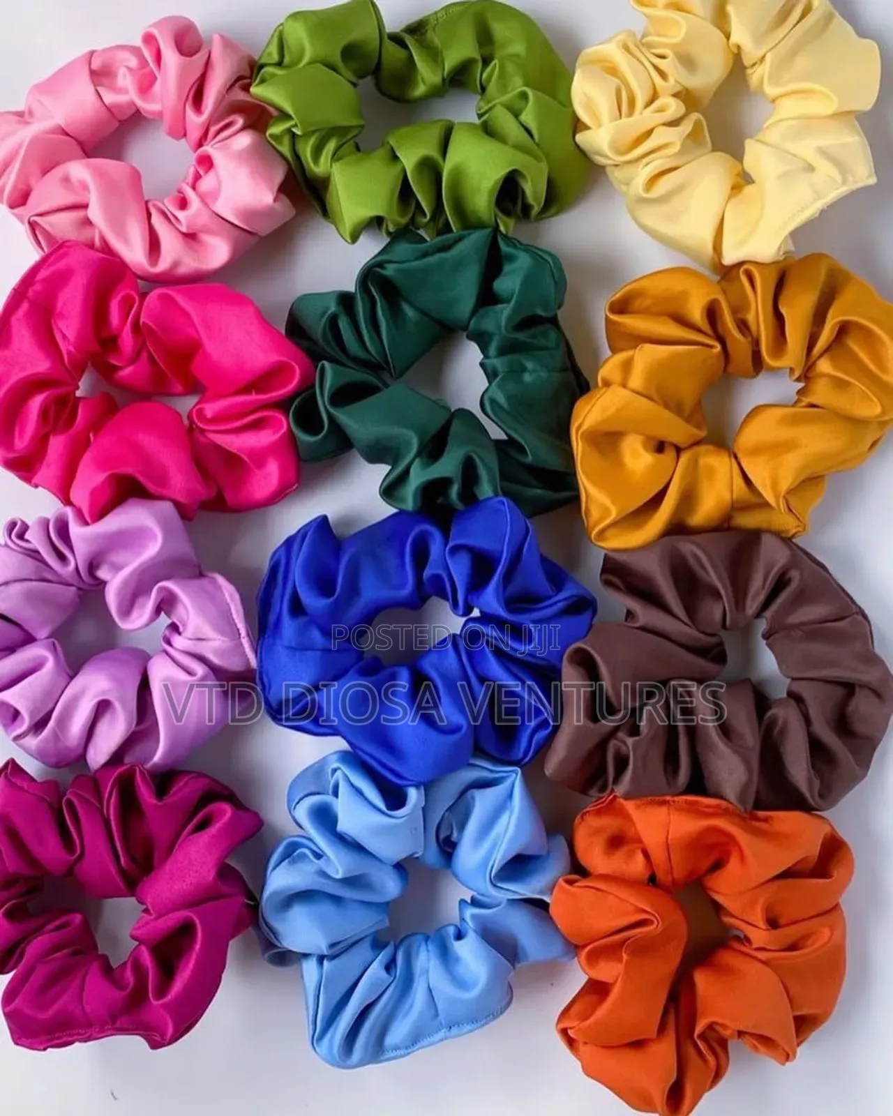 Cute 5 Pieces Scrunchies Hair Accessories