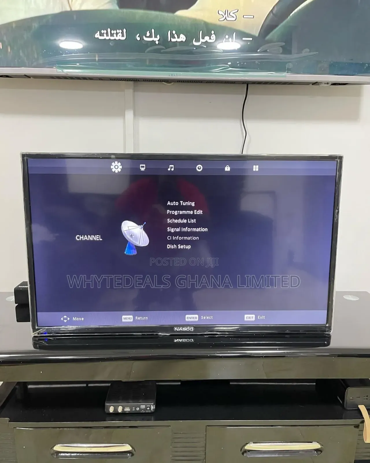 2-years Warranty!32” Nasco In-built Decoder Full HD LED 2024
