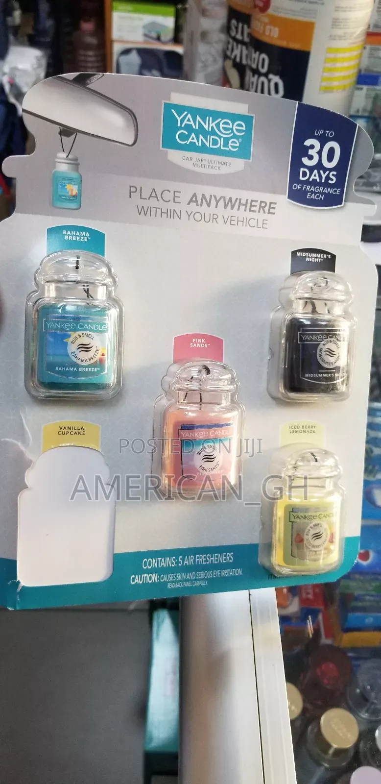 Yankee Candle Car Jar Air Freshener