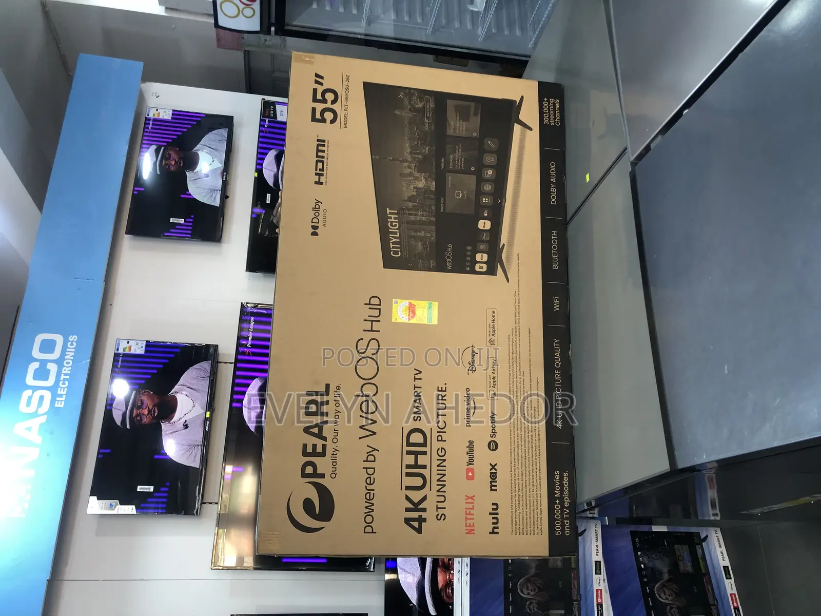 Affordable Pearl 55 Inches Smart Available