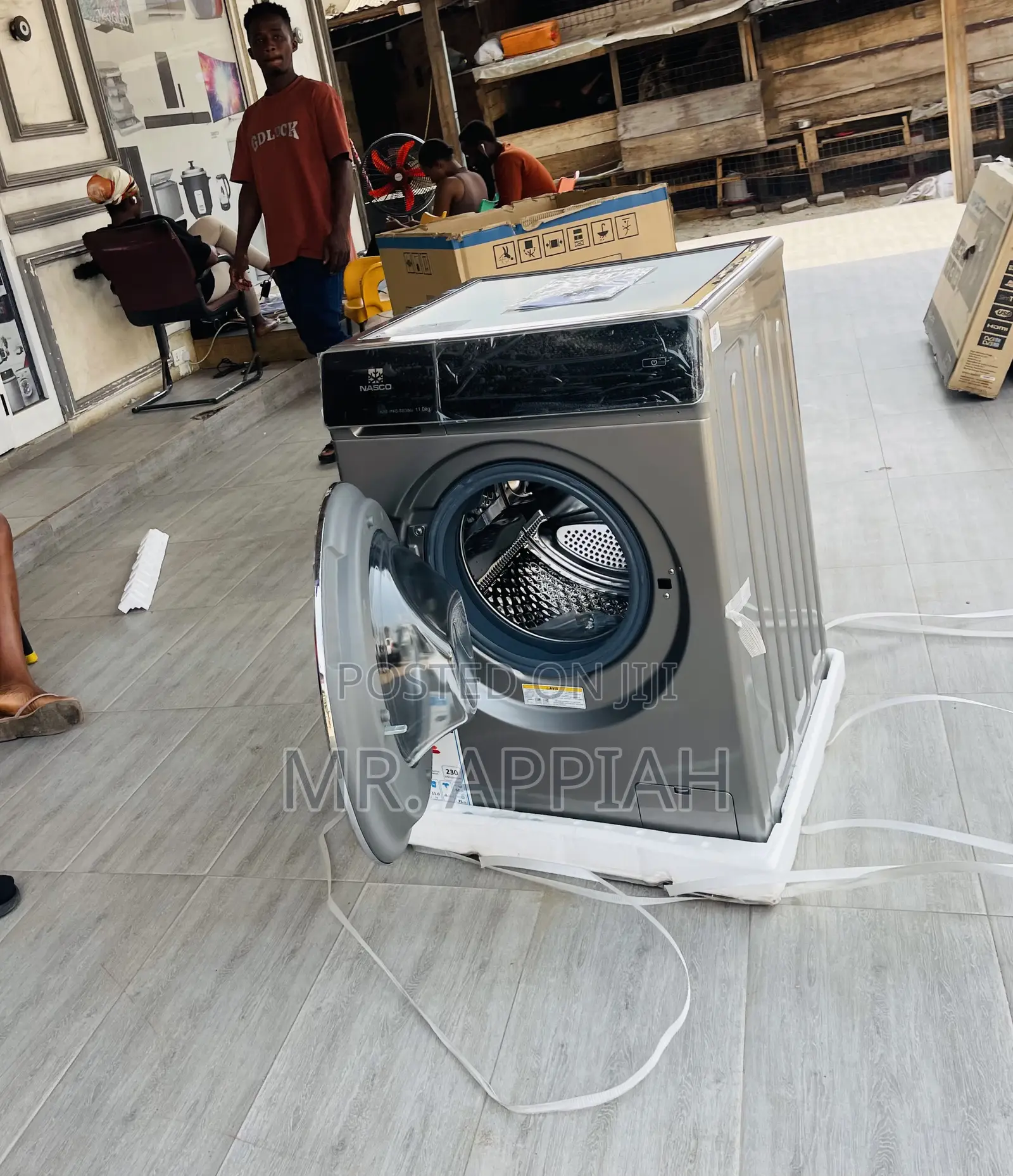 Classic Nasco 11kg Smart Inverter Wash and Dry(Gray)