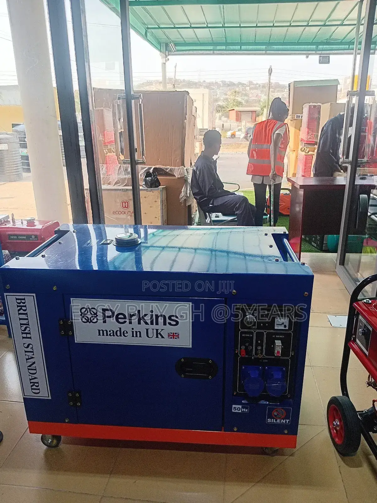 Perkins Silent Diesel Generator 15.0kva 16kw Service Support