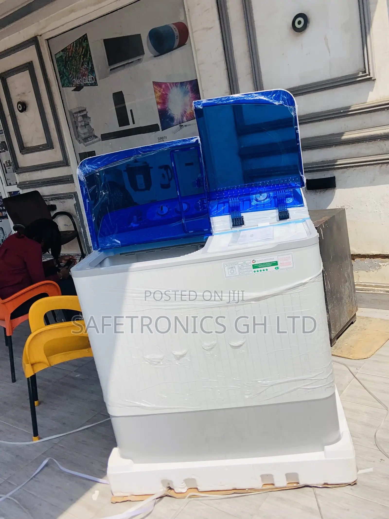 Haier Laundry Genie 18kg Topload Semiauto Washingmachine
