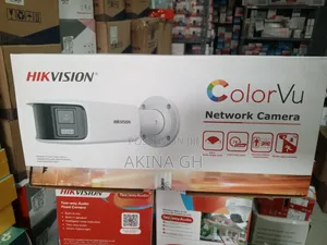 Hikvision 4MP Panoramic Colorvu Fixed Bullet 180° IP Camera