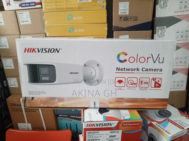 Hikvision 4MP Panoramic Colorvu Fixed Bullet 180° IP Camera 2