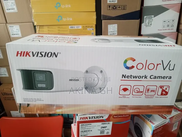 Hikvision 4MP Panoramic Colorvu Fixed Bullet 180° IP Camera 4