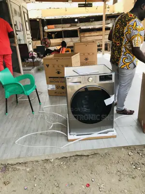 Original LG F4V5RGP2T 10.5kg Front Load Washing Machine.