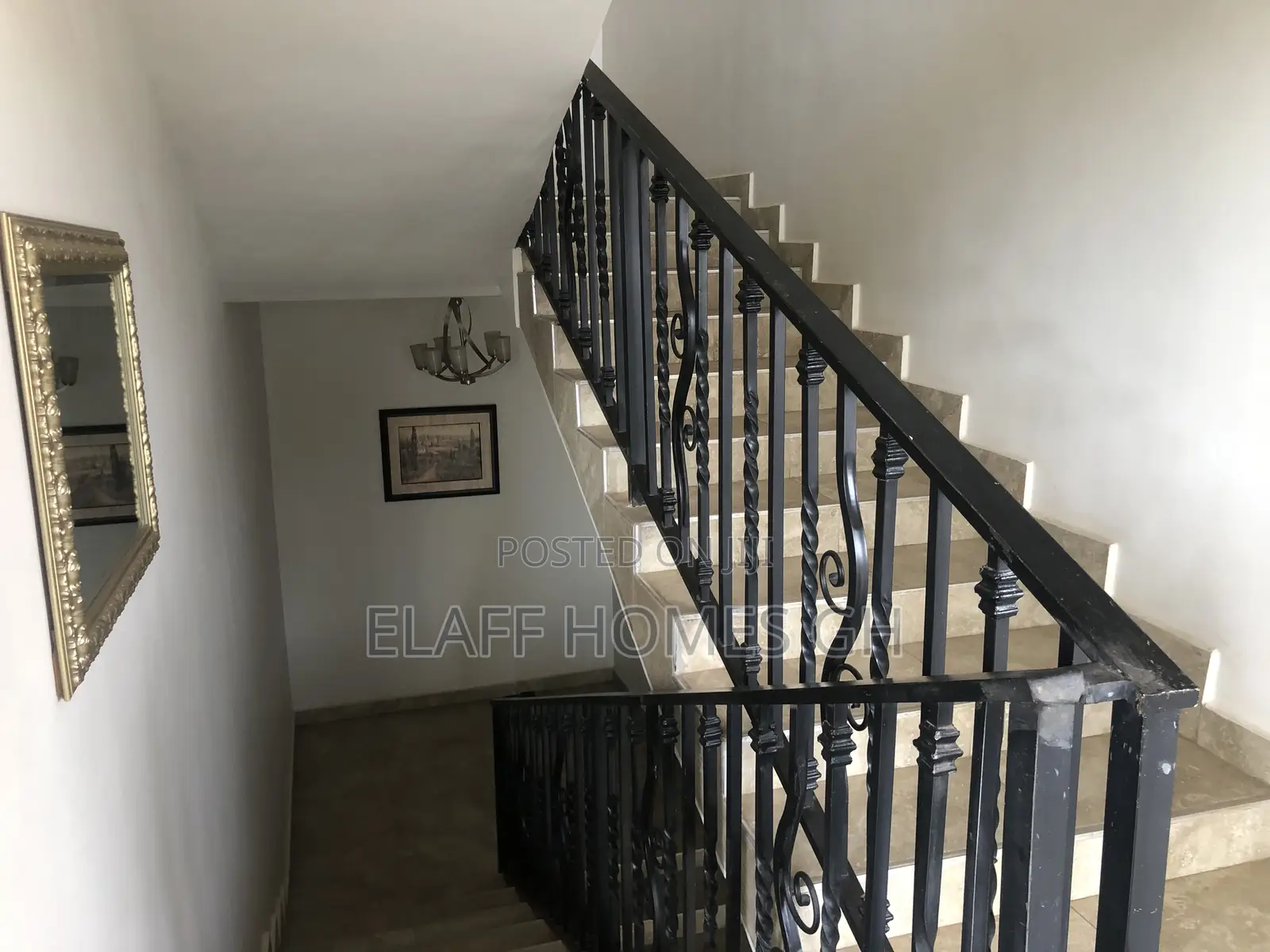 Furnished 2bdrm Apartment in Elaffhomesgh, Adjiriganor for rent