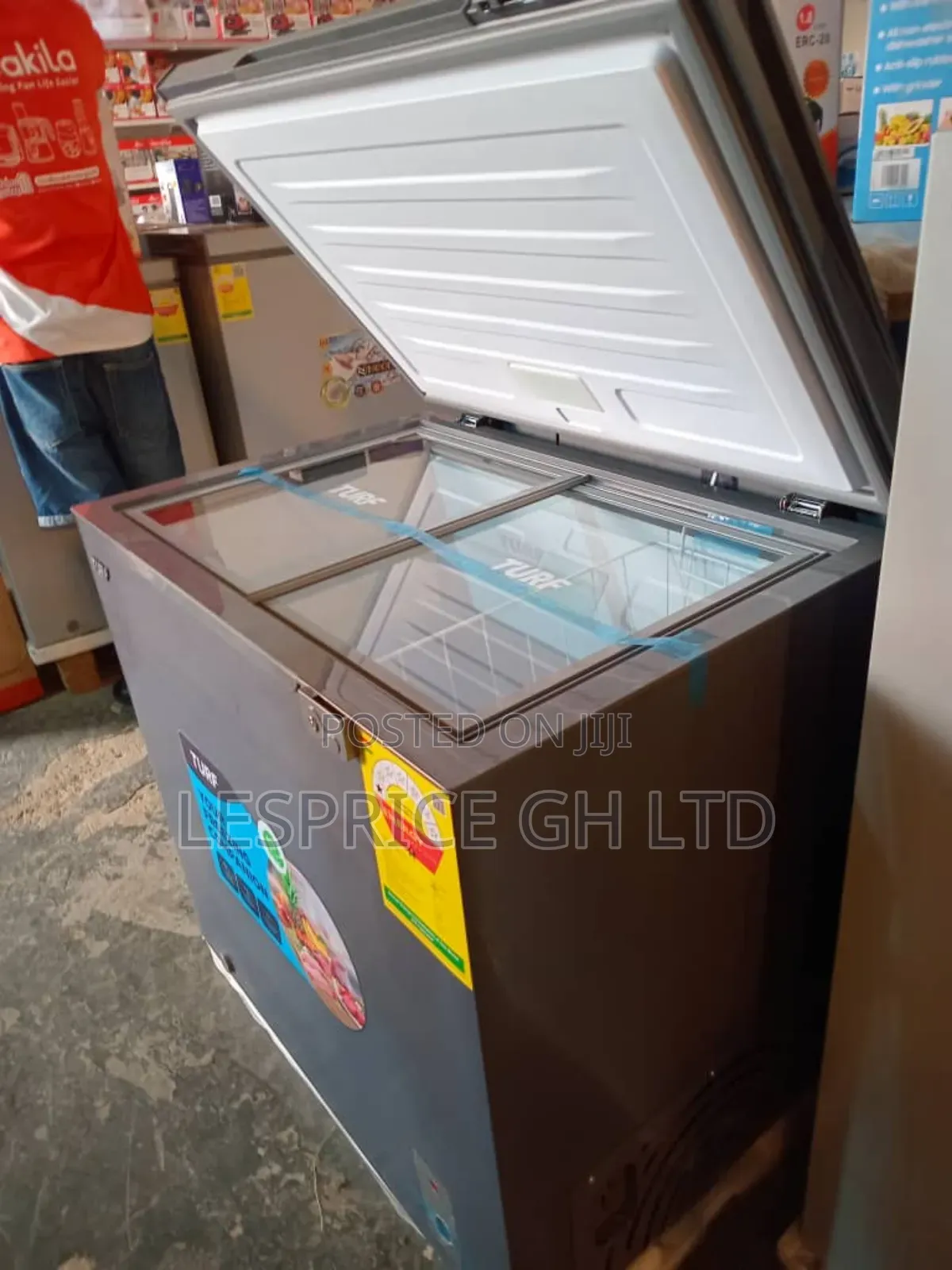 Spacious and Stylish Turf 200L Chest Freezer