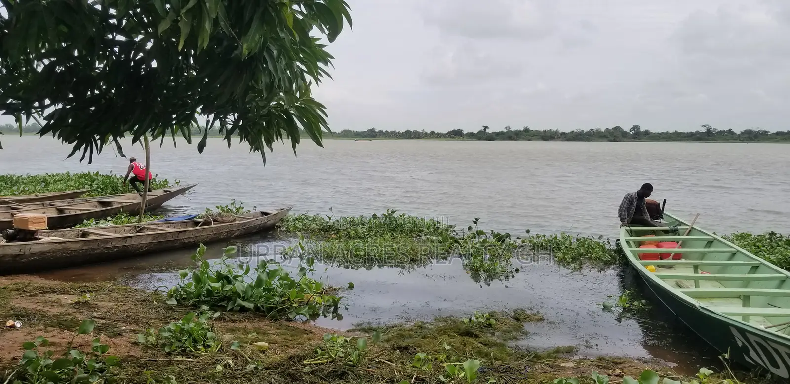 Volta Region (Mepe) _ 2 Plots Volta Riverfront Land