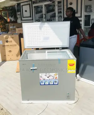Shop Unique Pearl 200ltr Single Door Chest Freezer.
