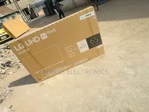 Excellent New UHD Smart LG 65”UR73 Television