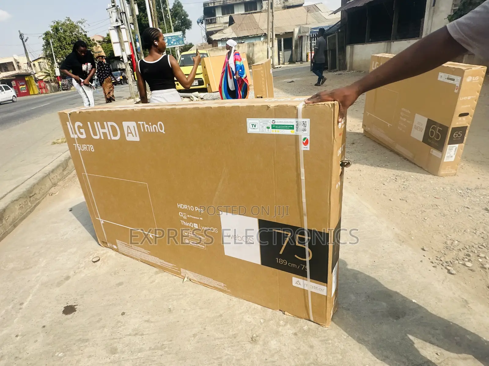 Home Cinema Experience UHD Smart LG 75” UR73