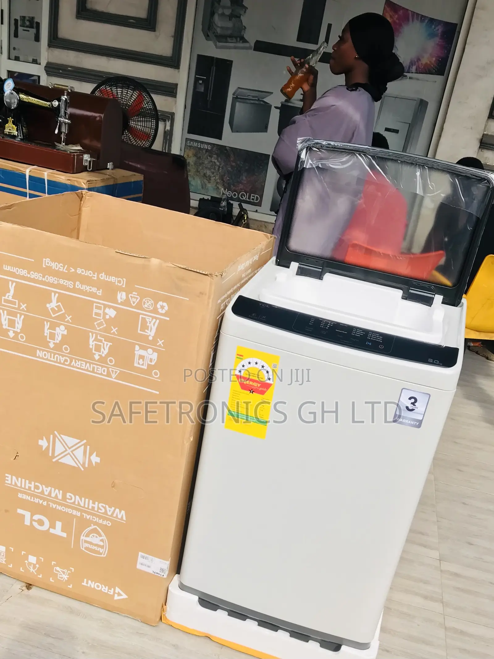 Available Gray Topload 8kg Fullauto Washingmachine