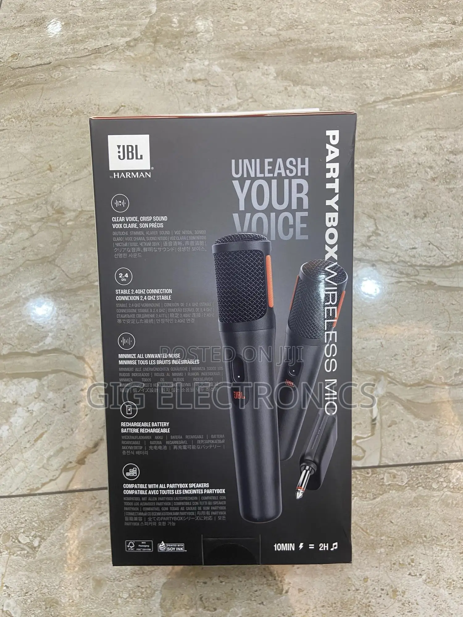 JBL Partybox Wireless Microphone