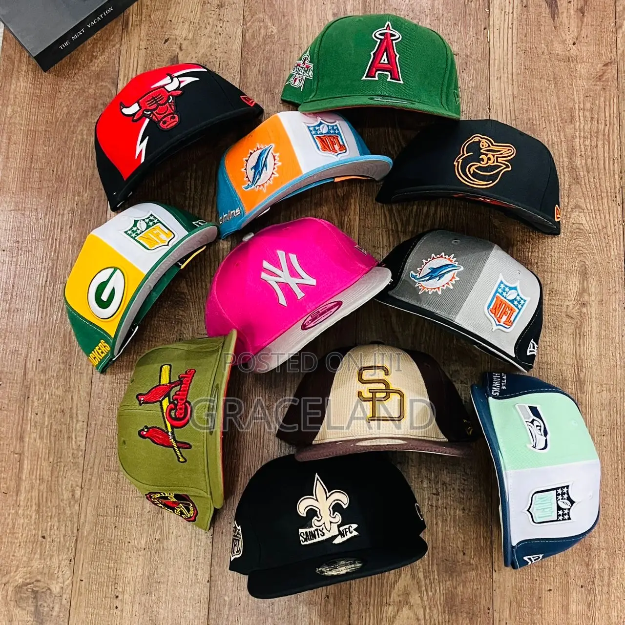 All Selections Caps Are Available as Seen Snapback,Fitted