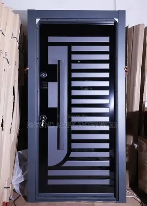 Single Security Door, Luxury PVC Embosed, Turkey Doors